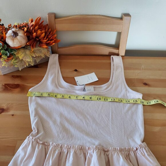 A New Day - Women's Midi Ballet Dress Taupe Size M - Picture 8 of 11